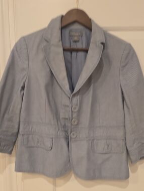 Ann Taylor Light Blue Women's Blazer
